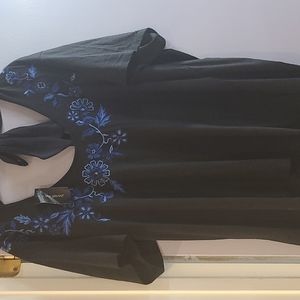 Lane Bryant Embroidered Top 22/24 NWT